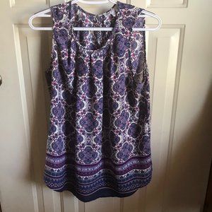 DR2 Sleeveless Blouse LG, FINAL MARKDOWN